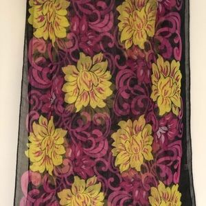 Floral scarf